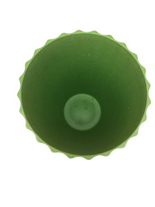 Pots - Green Circle Thick Plastic Pot