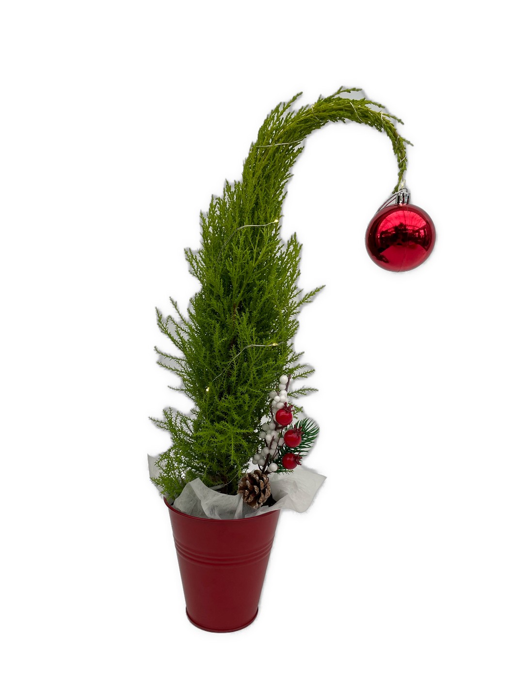 Christmas - Mirjam Grinch Tree (5 Inch Red Tin) Product vendor
